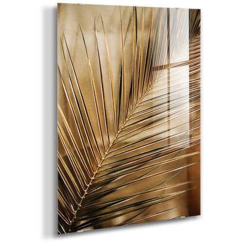 Styler Tiskana staklena slika 80x120 cm Gold Palm &amp;ndash; Slike
