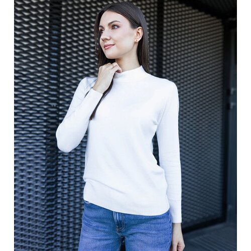 Gemre White classic loose-fit sweater Essana Cijene