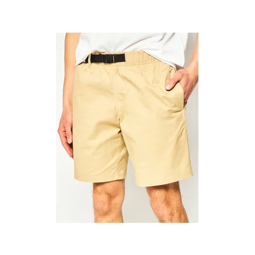New Balance Kratke hlače iz tkanine MS01500 Bež Athletic Fit