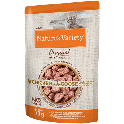 Nature's Variety Original Paté No Grain 12 x 70 g -Piščanec in gos Cene