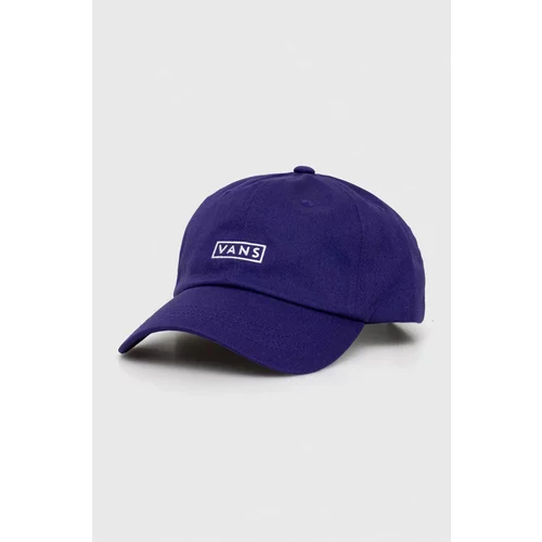 Vans Bombažna bejzbolska kapa vijolična barva