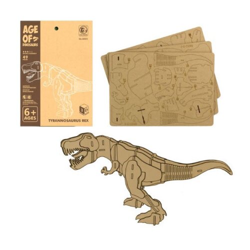  Drvene 3d puzzle 50pcs t-rex 68001 ( 91/71126 ) Cene