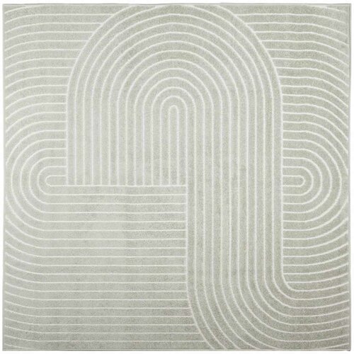  Tepisi za područja HUARTE Zelena 120 x 120 cm Poliester - Zelena 120 x 120 cm Zen pijesak Slike
