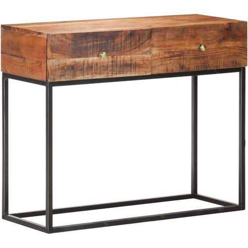 vidaXL Konzolni stol 90 x 35 x 75 cm od grubog bagremovog drva Cijene