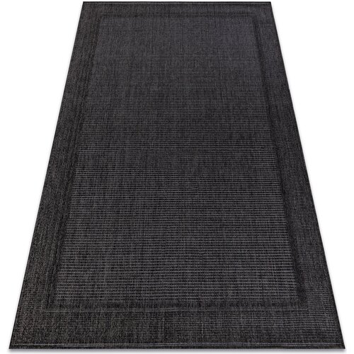 RugsX Preproge Preproga TIMO 5979 SISAL na prostem okvir 180x270 cm Črna Cene