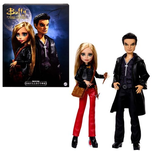 Mattel Monster High Skullector Buffy the Vampire Slayer kolekcionarski set lutaka Buffy i Angel JLL00 Slike