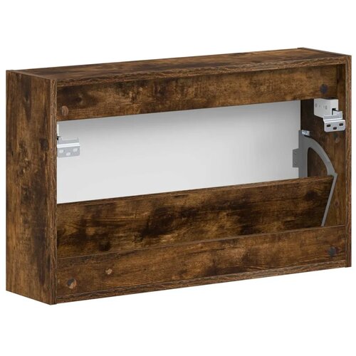  Ormar za cipele na zidu ARNHEM 71 x 17 x 43 cm Dimljeni hrast - Dimljeni hrast Cijene