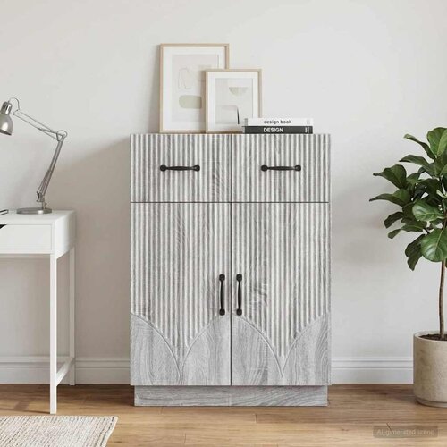  Kreveta Siva sonoma 66 x 34,5 x 87 cm Konstruirano drvo Cijene