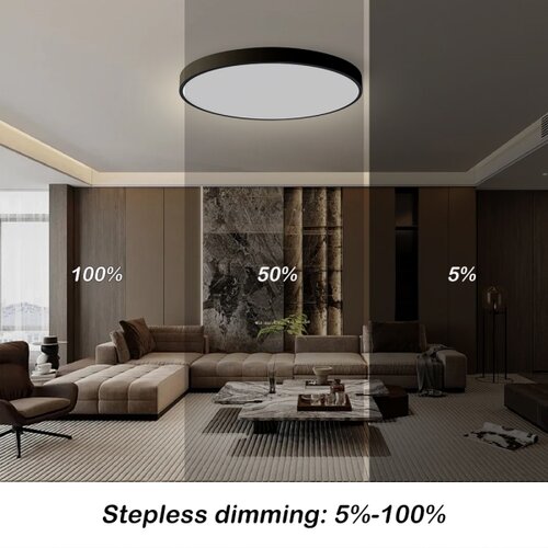  Brilagi- LED prigu&amp;scaron;iva svetiljka POOL SMART LED/128W/230V preč. 100 cm Wi-Fi Tuya crna + daljinski upravljač Slike