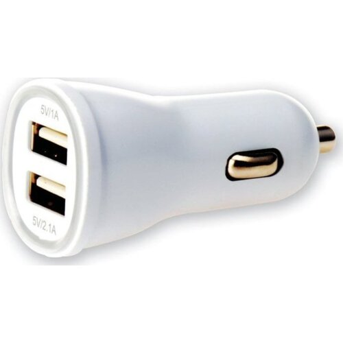TECHly USB - Auto 5V/1A/2.1A Univerzalno Bijelo Upaljač za cigare Automatski Slike