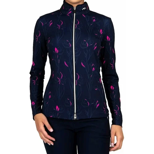 Kjus Womens Sunshine Printed Jacket Atlanta Blue/Magenta 36