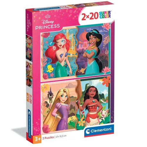 Clementoni Disney+Princeze+2-u-1+slagalica+-+ Cijene