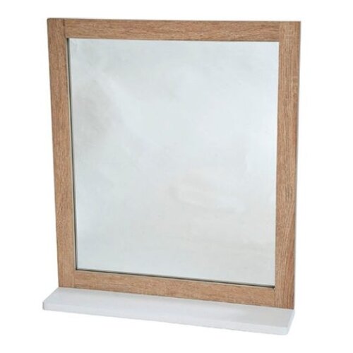 Tendance ogledalo stockhlom 48x10x53,5cm mdf bambus bela ( 9905306 ) Slike