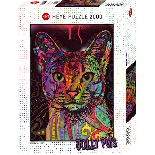 Heye puzzle Jolly Pets Abyssinian 2000 delova 29810 Slike