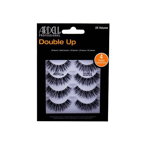 Ardell double Up Wispies umjetne trepavice dvostrukog volumena 4 kom nijansa Black Slike