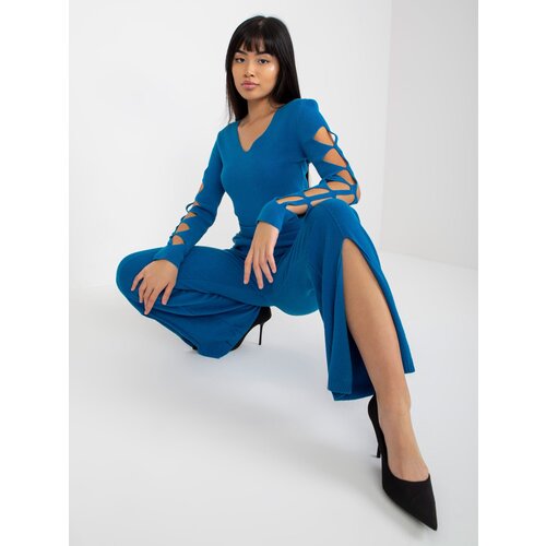COCO ANGELO Pants-VI-SP-20271.97-dark blue Slike
