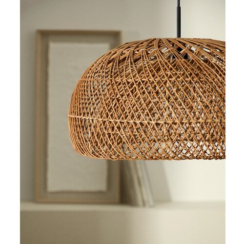 Kave Home Sjenilo od ratana u prirodnoj boji &amp;oslash; 60 cm Isora &amp;ndash; Slike