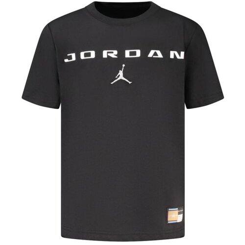 Air Jordan dječja majica kratkih rukava s natpisom Jordan crna Cijene