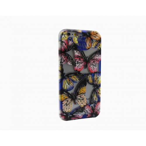  Maska za Samsung i8190 black-yellow Butterfly Cene