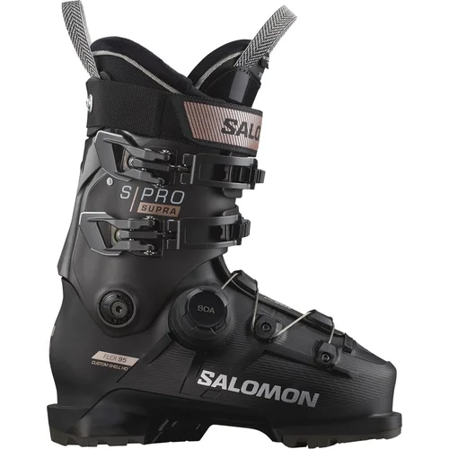 Salomon S/Pro Supra BOA 95 W GW Black/Beluga/PinkGoldMet. 22/22,5 Cipele za alpsko skijanje