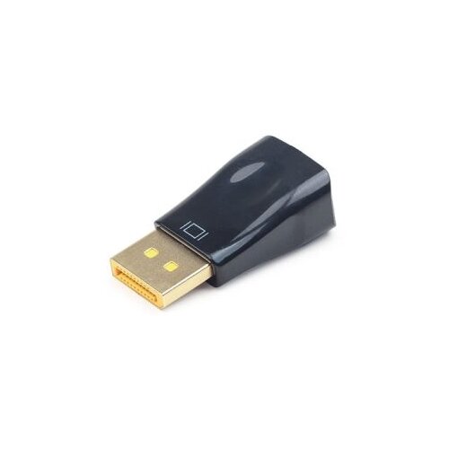 Displayport adapter GEMBIRD, A-DPM-VGAF-01, mu&amp;scaron;ki na ženski VGA, black Slike