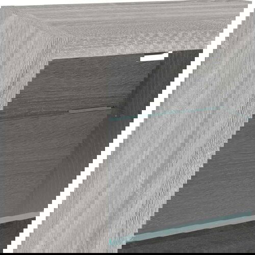 vidaXL Zidni TV ormarić s LED svjetlima boja hrasta 30 x 28 5 x 30 cm Cene