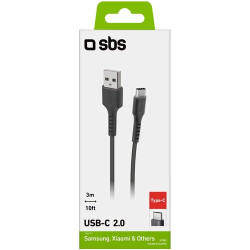 Sbs KABEL TYPE -C 3 METRE TECABLETC3MTK Cene