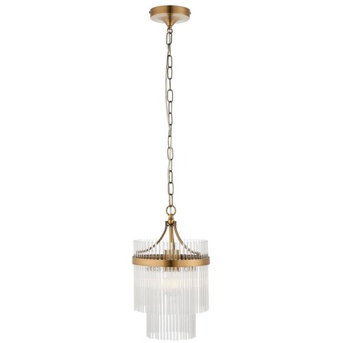  Endon 112572 - Luster na lancu MARIETTA 1xE27/10W/230V mesing/proziran Cene