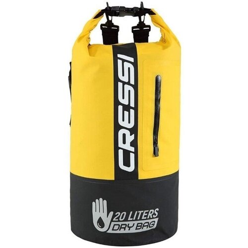 Cressi Dry Bag Bi-Color Black/Yellow 20L Slike