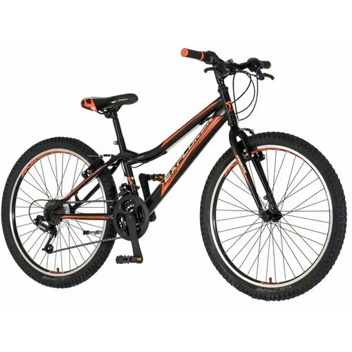 Visitor bicikla MAG2413 24/13 magnito explorer crno narandžasta Cene