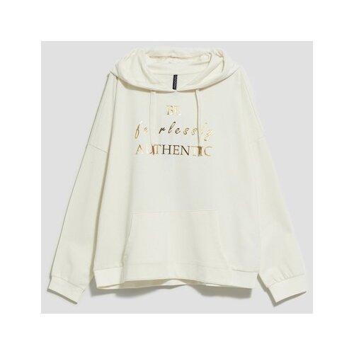 Moodo Hoodie with decorative lettering Cene