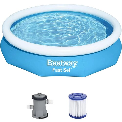 Bestway Bazen Fast Set (3.200 l, Plava) Cijene