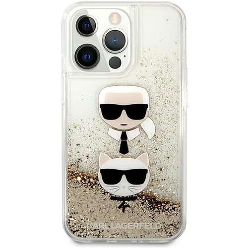 Karl Lagerfeld Ovitek KLHCP13SKICGLD, Iphone 13 Mini. zlat, (21065737) Cene