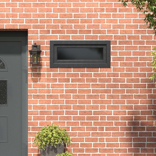  Prozor za podrum RISOR 90 x 40 cm PVC i staklo Antracit Slike