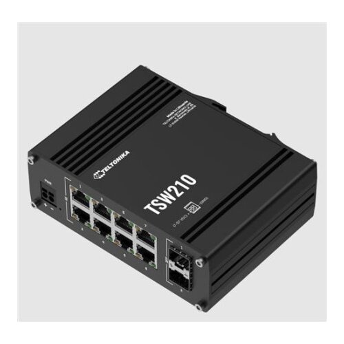 Teltonika Industrijski switch Ethernet/2 SFPports TSW210 sa napajanjem ( 0001413186 ) Cene