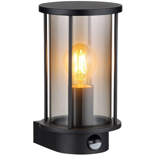 Globo Vanjska zidna svjetiljka sa senzorom Gracey (Ø x V: 14,3 x 25,2 cm, 60 W, E27, Crna, IP54) Cijene
