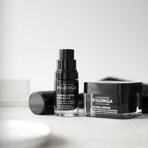 Filorga global-repair eyes & lips multi-revitalising contour cream krema za okoli oči za vse tipe kože 15 ml za ženske Cene