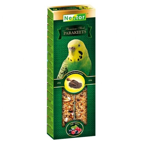 Nestor Functional Premium &Scaron;tapići za tigrice R-PM 179, Čia semenke, 85 g, 10 Komada Cene