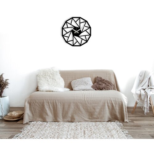 Atelier Del Sofa zidni sat 48x48cm Crni Cene
