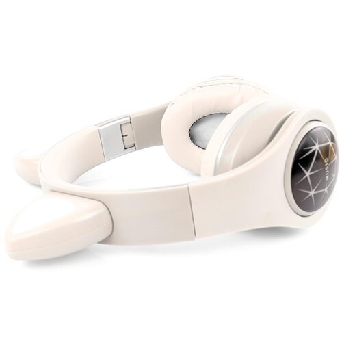 OXE Bluetooth bežične dječje slu&amp;scaron;alice s u&amp;scaron;ima, bijela Slike