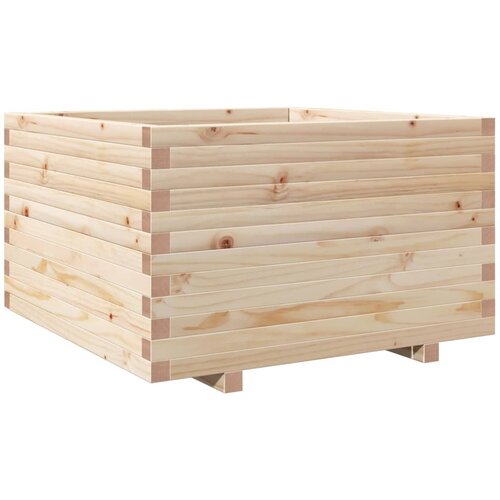 Maison Chic Vrtno cvetlično korito - Cvetlični Lonec 80x80x49,5 cm trdna borovina, (21790405) Cene