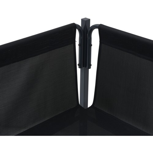 vidaXL Vrtna sedežna garnitura 10 pcs Antracitna Jeklo Cene