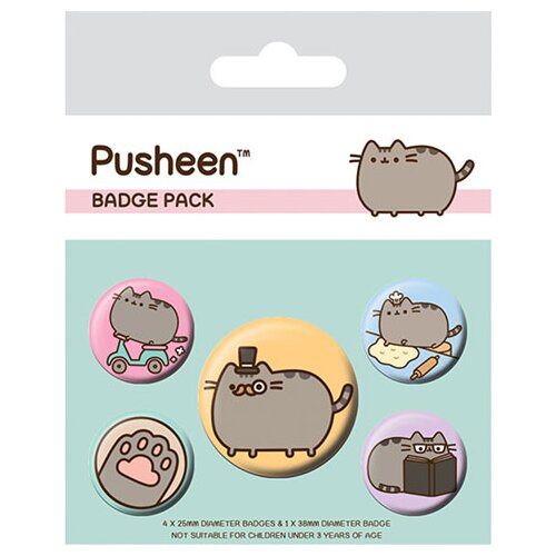  KOMPLET ZNAČK PUSHEEN FANTY, (20871733) Cene