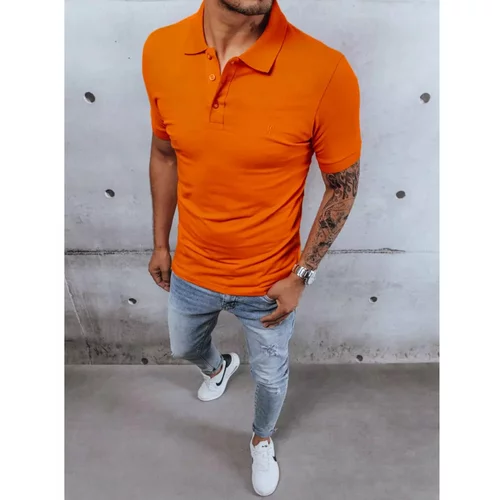 DStreet Orange polo shirt PX0542