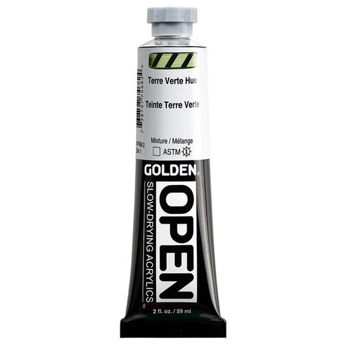  GOLDEN OPEN akrilna boja koja se sporo suši 59 ml | 7468 Earth Green Hue Cene
