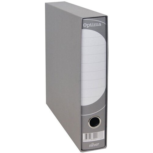 Optima Registrator A4-50 kutija SILVER uski sivi Cijene