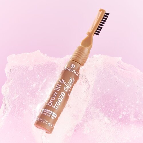 Essence Brow Lift &amp;amp; Freeze prozirni gel za obrve nijansa 02 Light Brown 7 ml Slike