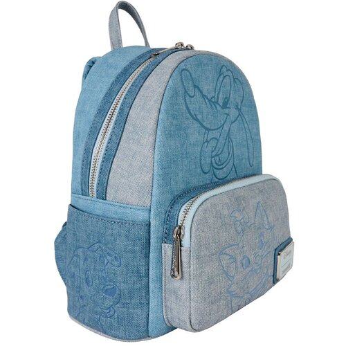 Loungefly Disney Denim Ruksak 26 cm Slike