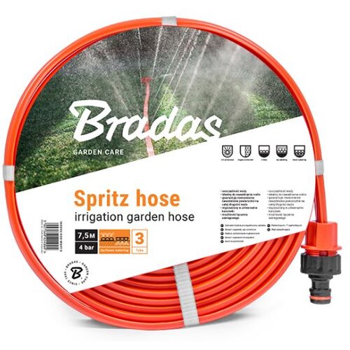 Bradas Crevo Spritz hose sa 3 kanala WSH15, 15 m Slike