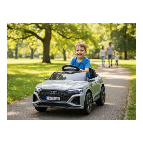  Audi SQ8 Sivi Dečiji Auto Licencirani Cene